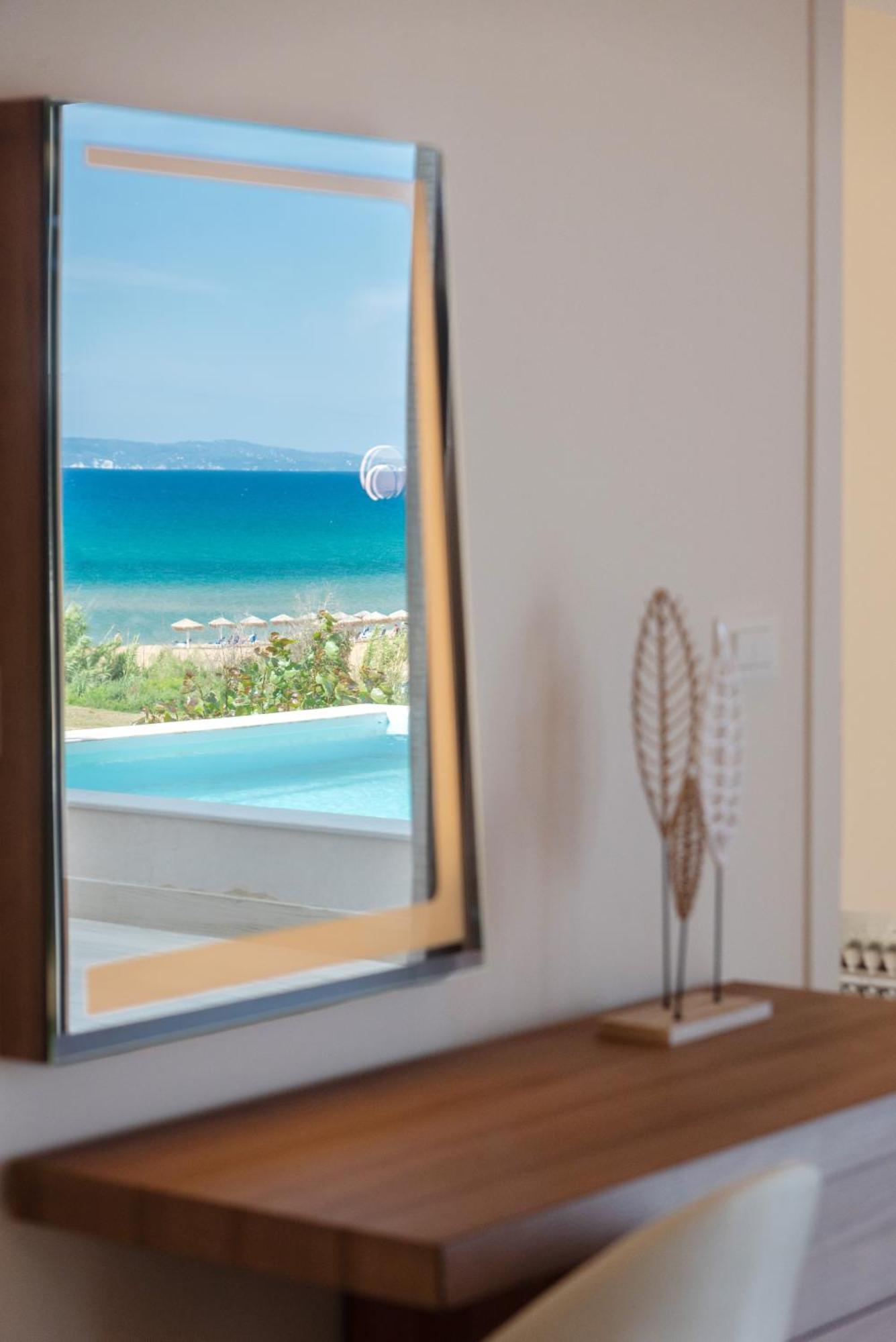Villa Vasillis-Heated Swimming Pool With Infinity View Виталадес Экстерьер фото